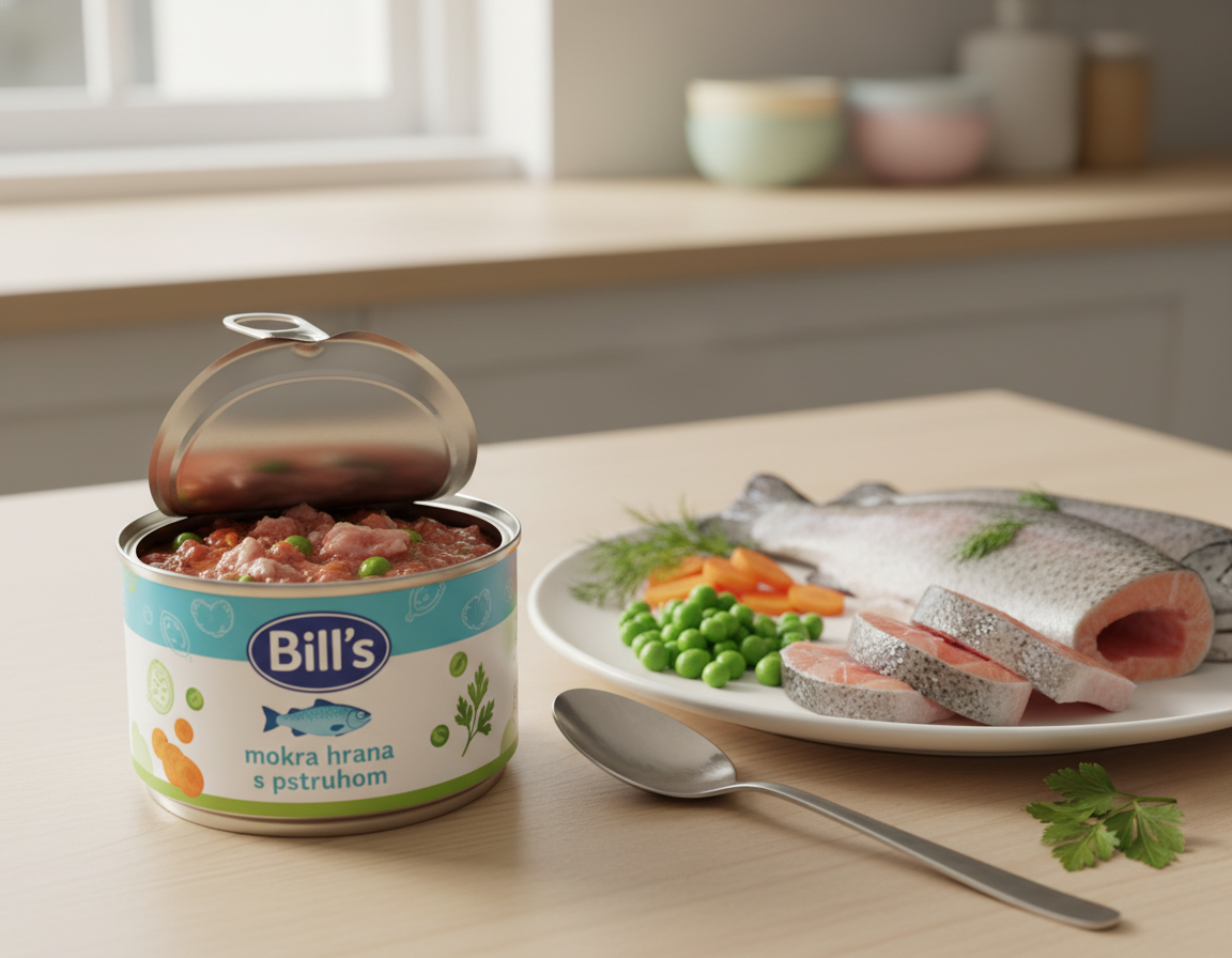 Bill’s mokra hrana s pstruhom – sada na akciji!