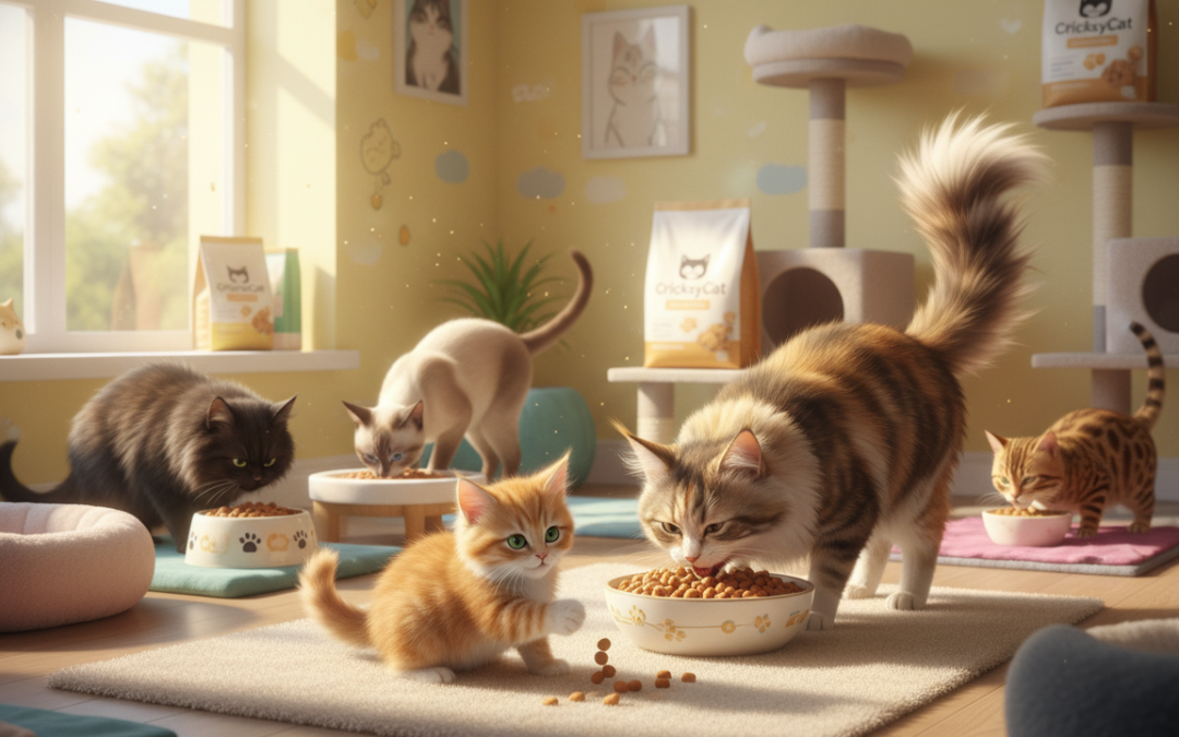 Iskustva malih i velikih mačaka s istom hranom