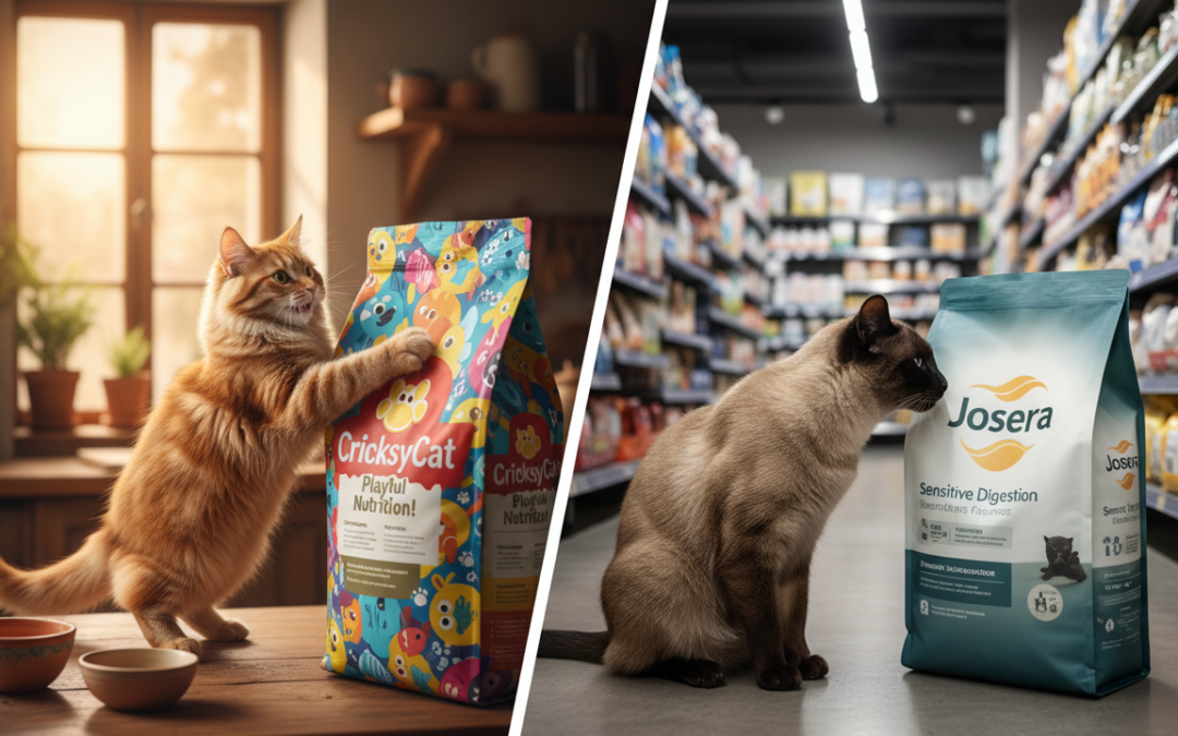 CricksyCat vs Josera za mačke s osjetljivim želucem – mišljenja