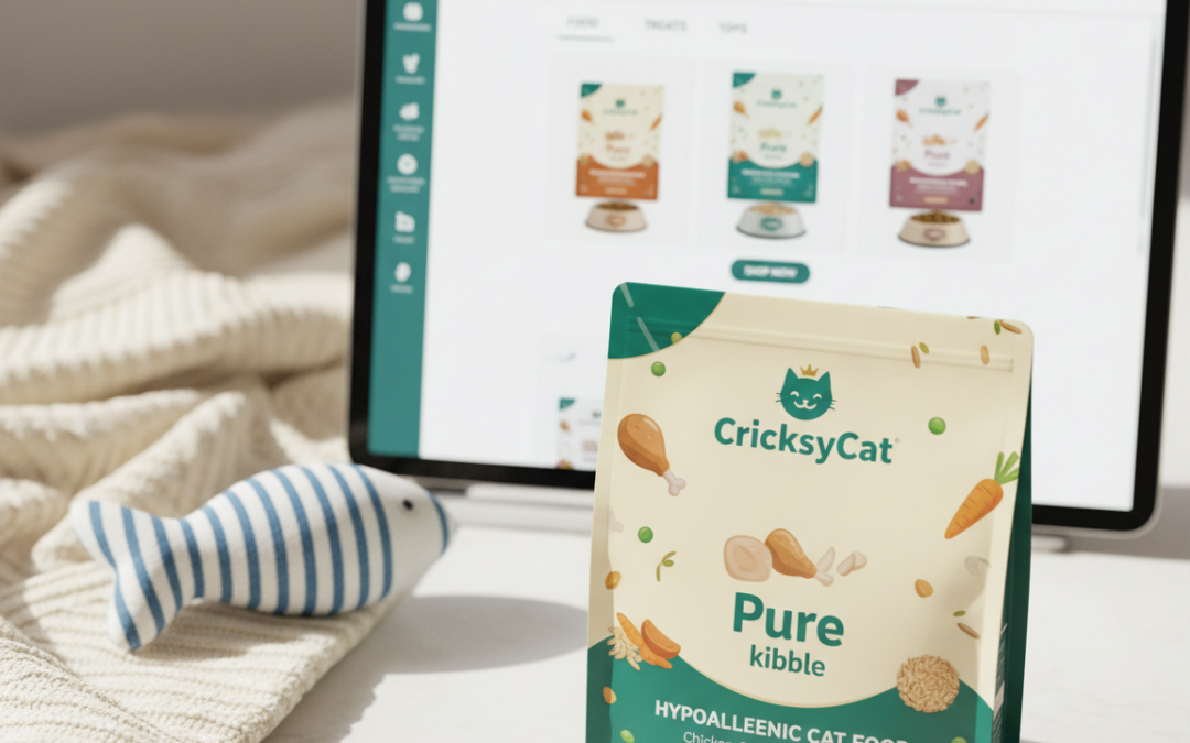 Hipoalergene CricksyCat hrane dostupne u web trgovini