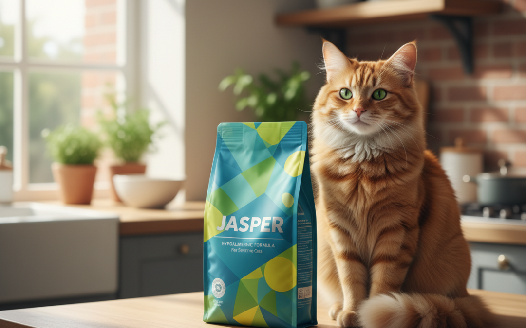 Recenzije hipoalergene hrane Jasper od alergijskih mačaka