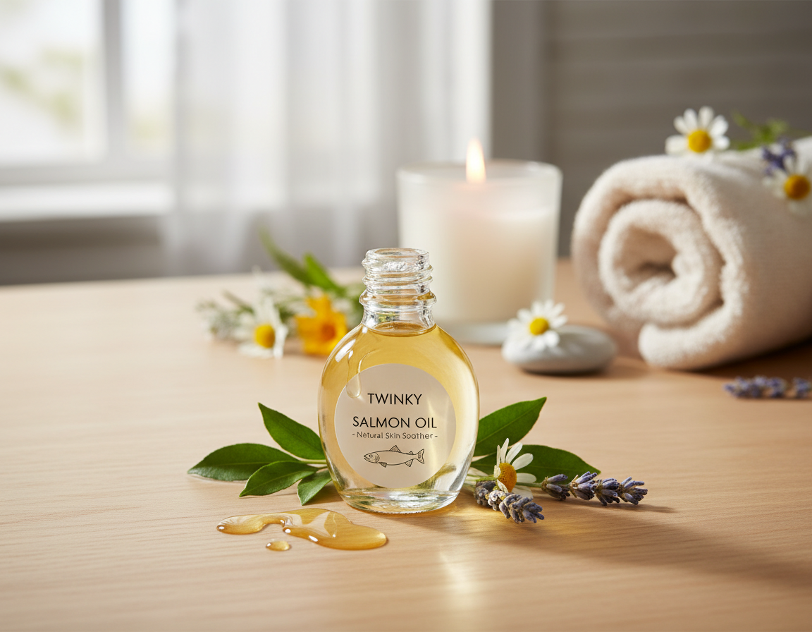 Twinky ulje lososa za iritaciju kože