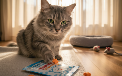 Učinak Twinky vitaminske kure na stariju mačku