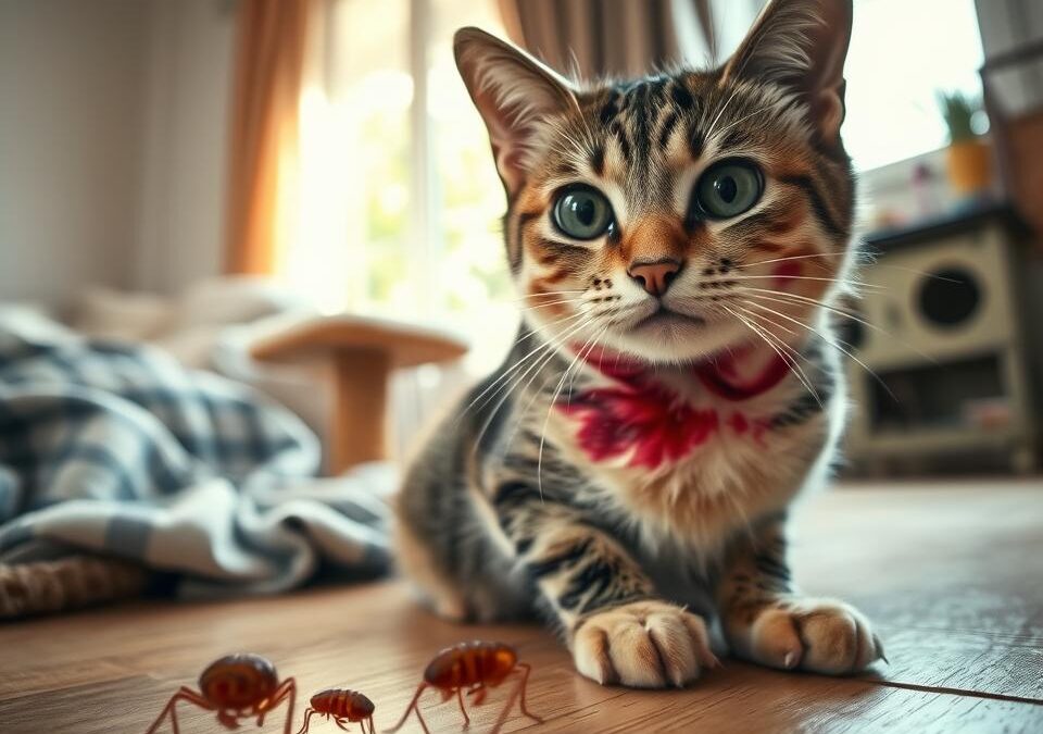 Alergija na buhe kod mačaka – Sve što trebaš znati o tome!