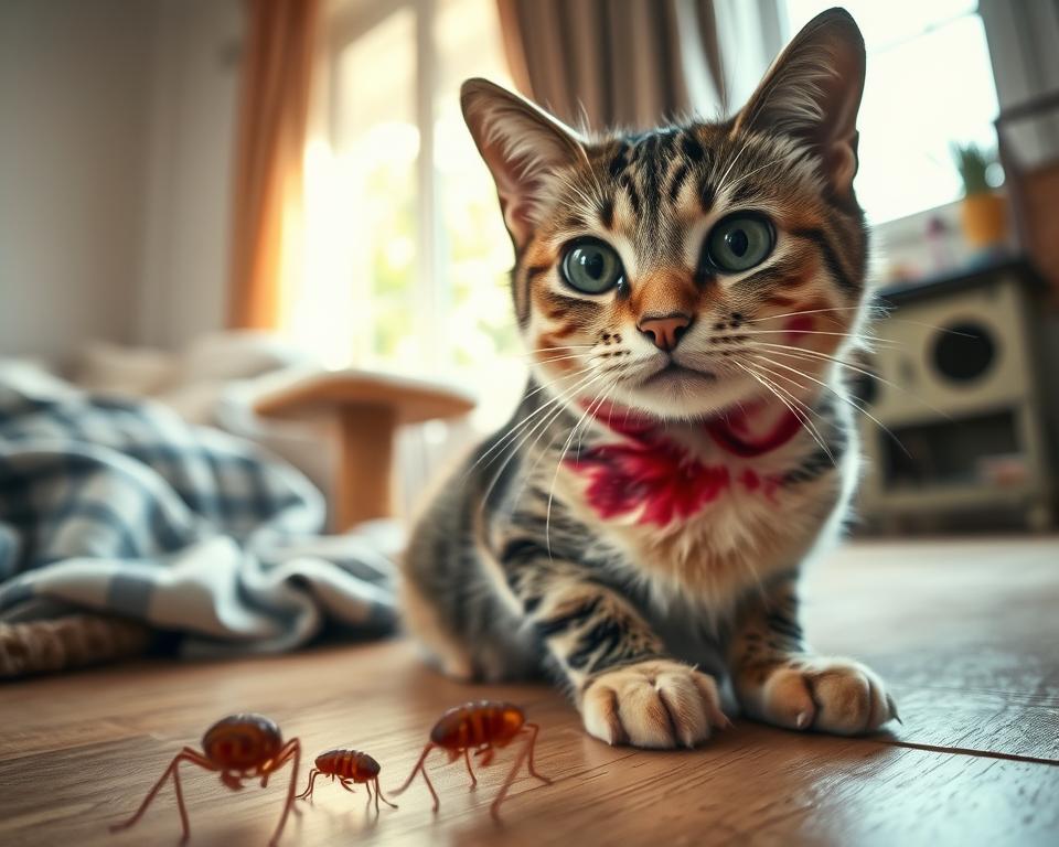 alergija na buhe kod mačaka