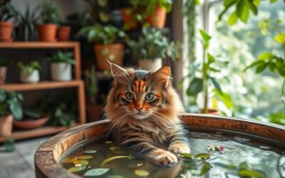 Biljno kupanje mačke – Sve što trebaš znati o tome!
