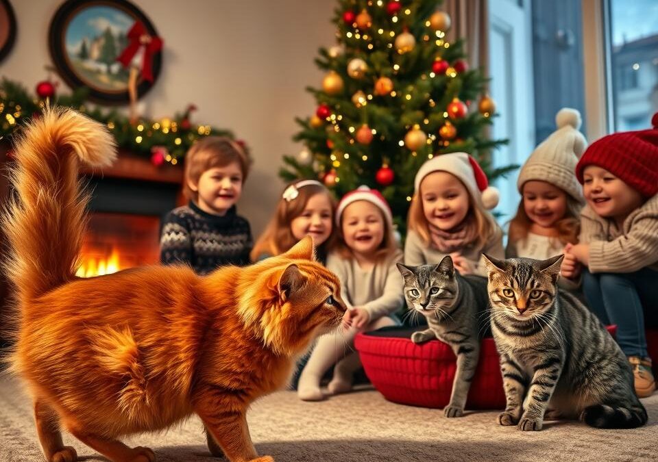 Božićne priče o mačkama za djecu i vlasnike