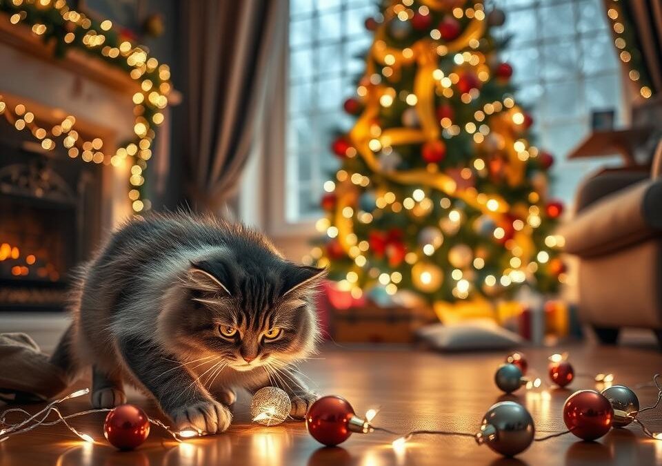 Mačke i blagdanski sjaj – kako na njih utječe?