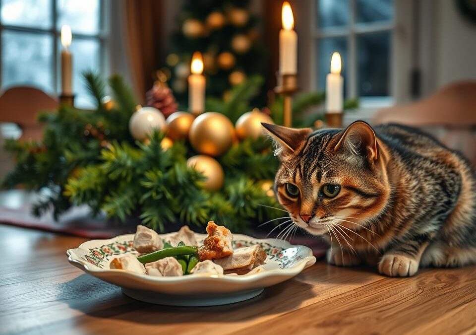 Ostaci božićnog jelovnika – što tvoja mačka smije pojesti?