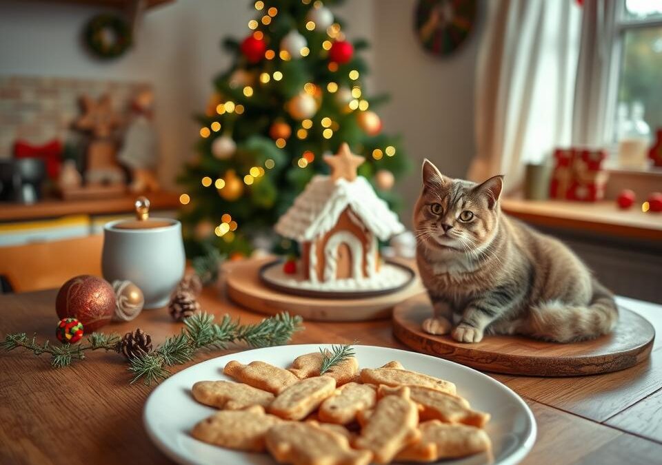 Pripremi domaće božićne poslastice za svoju mačku