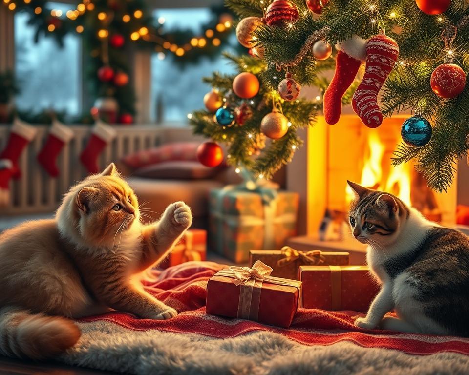 božićna priča s mačkom