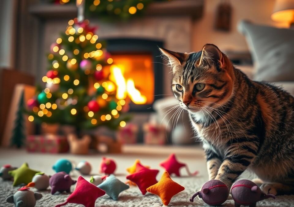 Savjeti za božićne dekoracije prilagođene mačkama