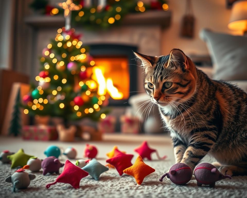 božićne dekoracije za mačke