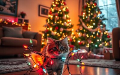 Božićne nezgode s mačkama – kako ih spriječiti?