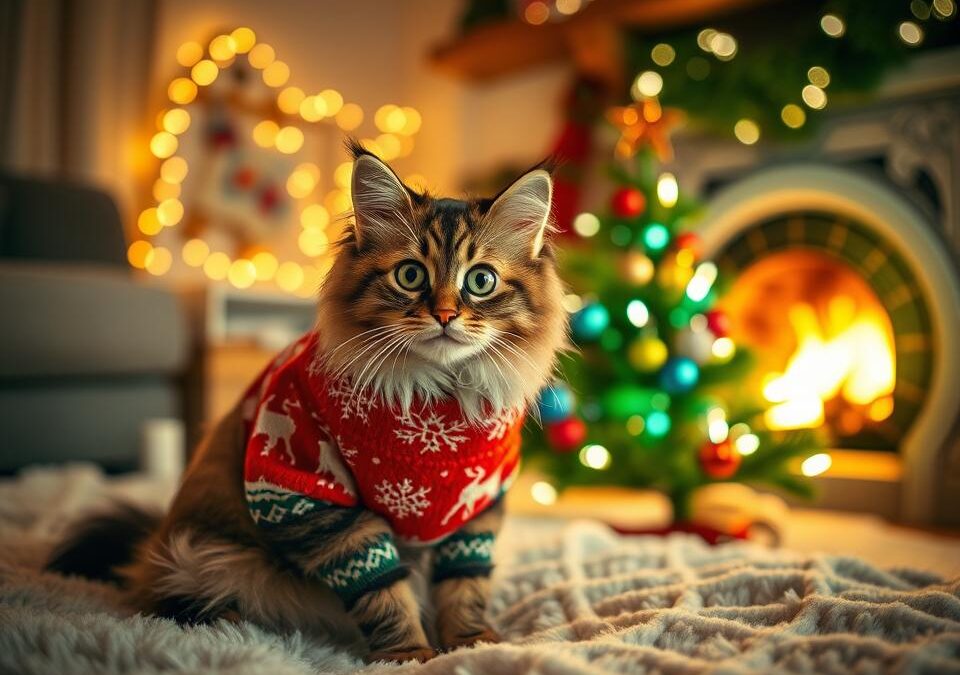 Božićni džemperi za mačke – jesu li stvarno potrebni?