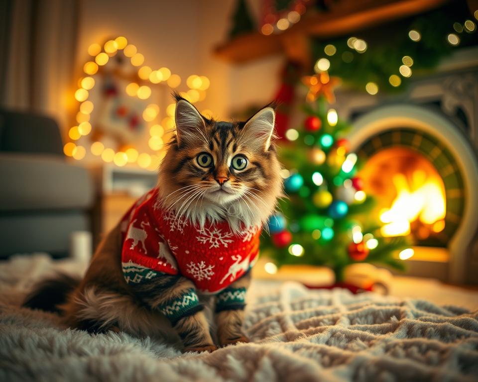 Božićni džemperi za mačke – jesu li stvarno potrebni?