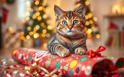 Mačka vs. božićni papir za zamatanje – kako izbjeći nezgode