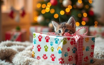Što pokloniti mački za Božić? – 10 darova punih ljubavi