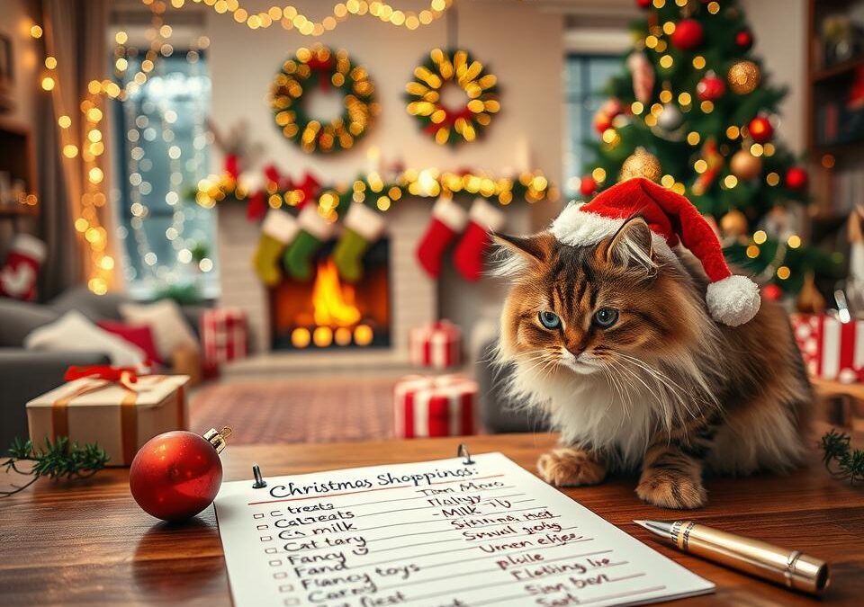 Božićna shopping-lista ako je mačka član obitelji