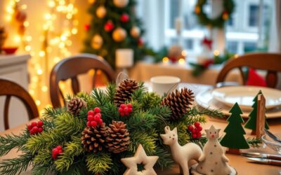 Božićni stolni ukrasi sigurni za mačke