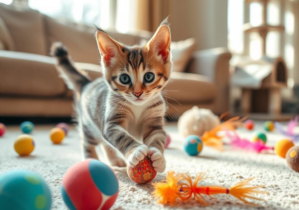 Dnevna potreba mačke za igrom – Sve što trebaš znati o tome!