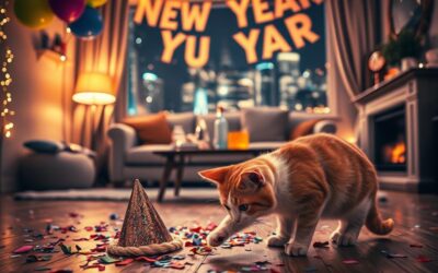 Silvestarska zabava? Na što paziti ako je mačka s tobom