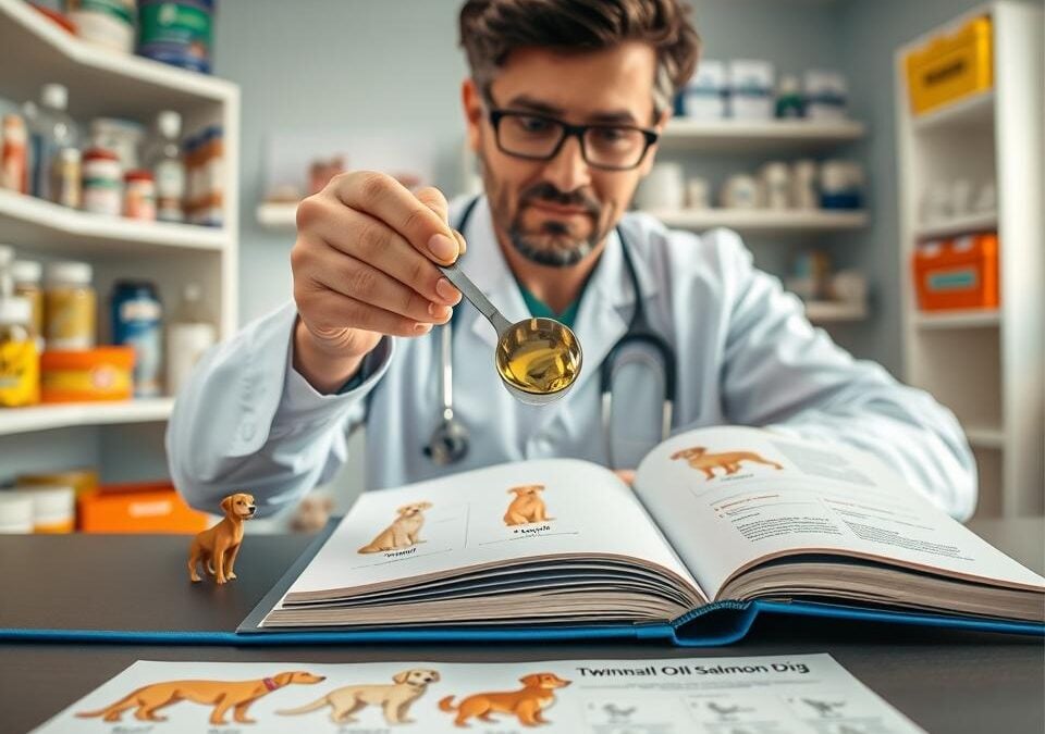 Doziranje Twinky lososovog ulja prema veličini psa
