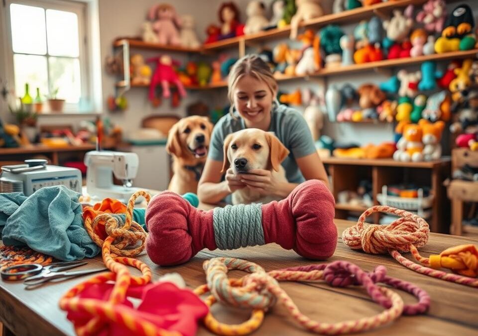 Izrada vlastite igračke za psa – Sve što trebaš znati o tome!