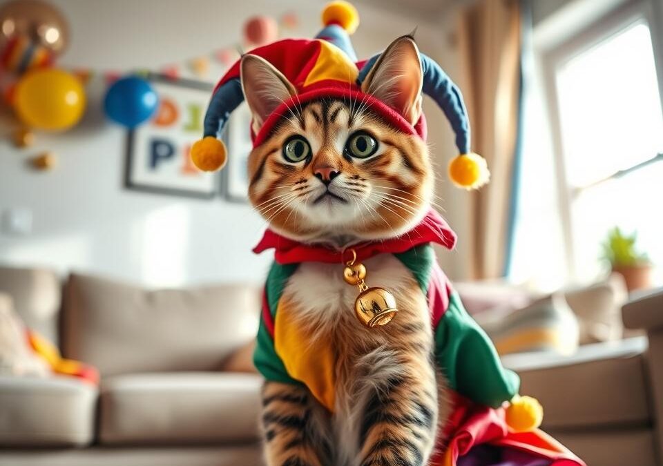 Karnevalski kostim za mačku – možda će joj se svidjeti