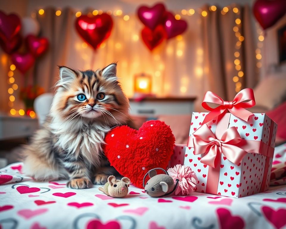 mačka i Valentinovo