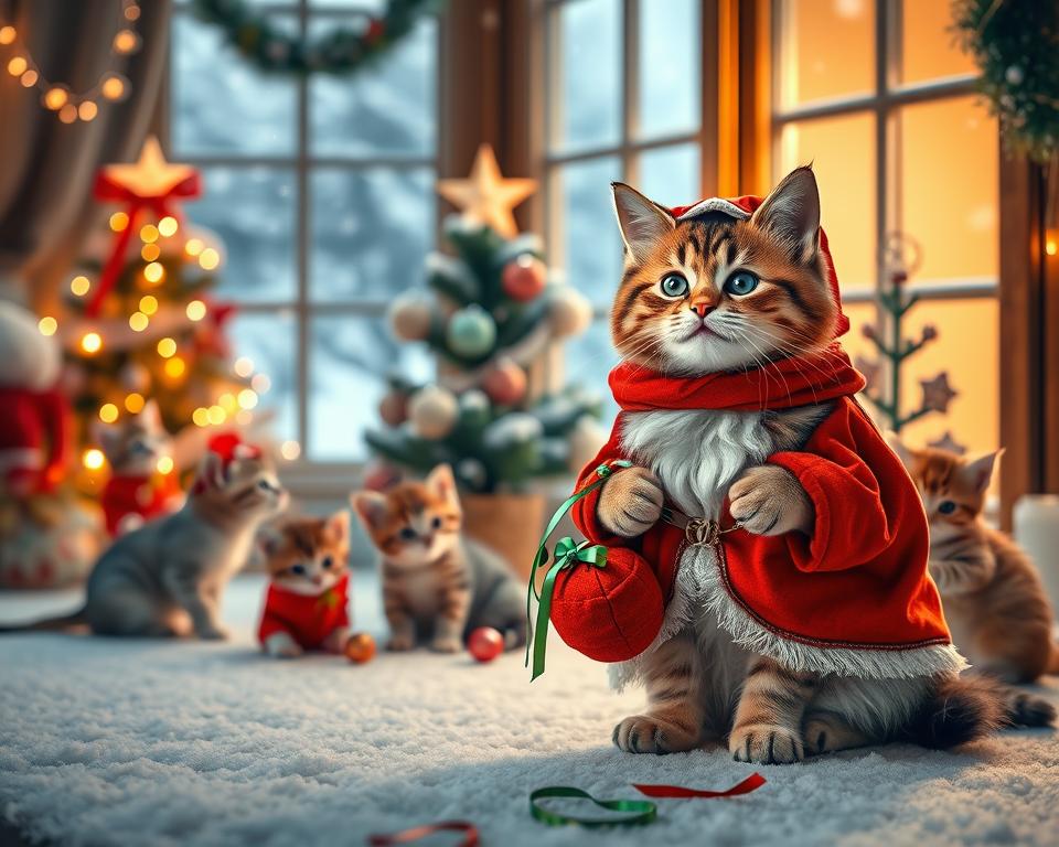 mačka kao sveti Nikola