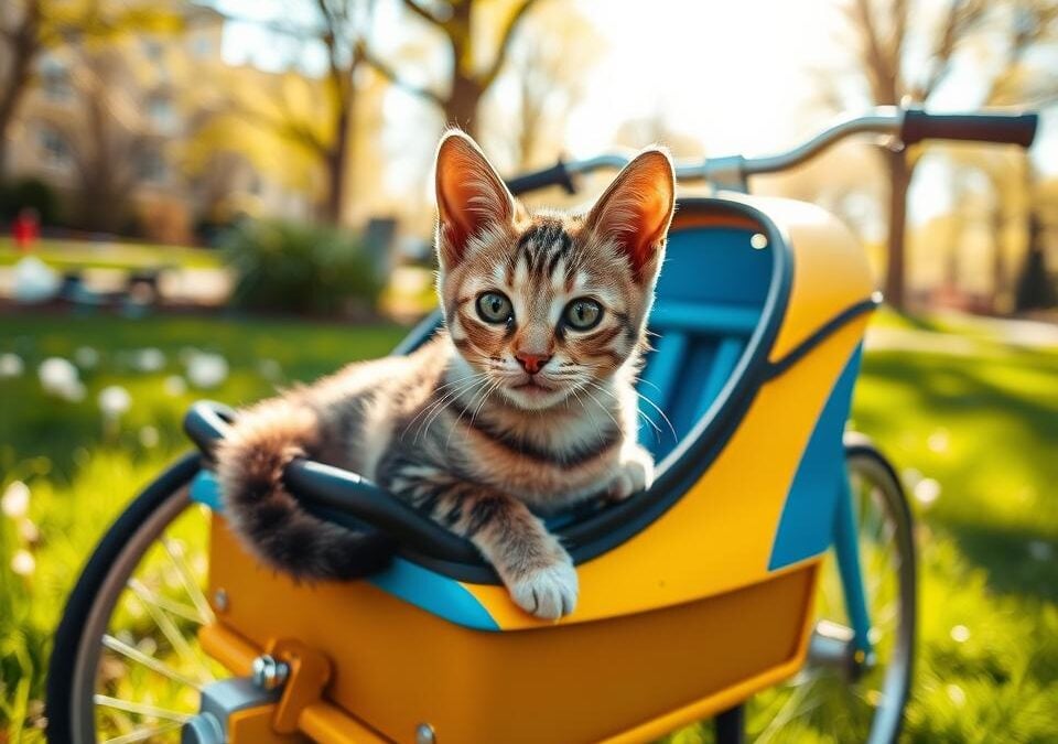 Mačka u biciklističkoj prikolici – Sve što trebaš znati o tome!