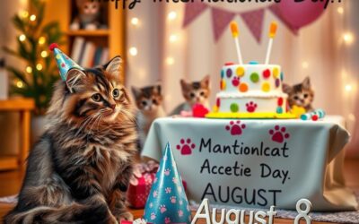 8. kolovoza – Međunarodni dan mačaka: blagdanske ideje