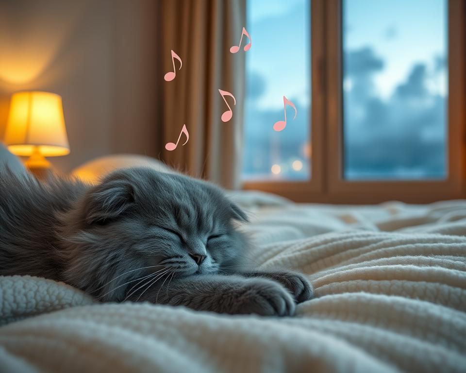 melodije koje pomažu mački pri spavanju