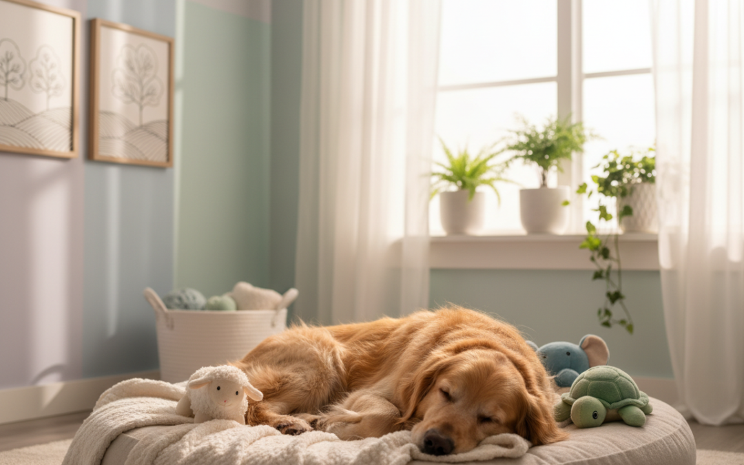 Zašto je mirno okruženje za spavanje važno za tvog psa?