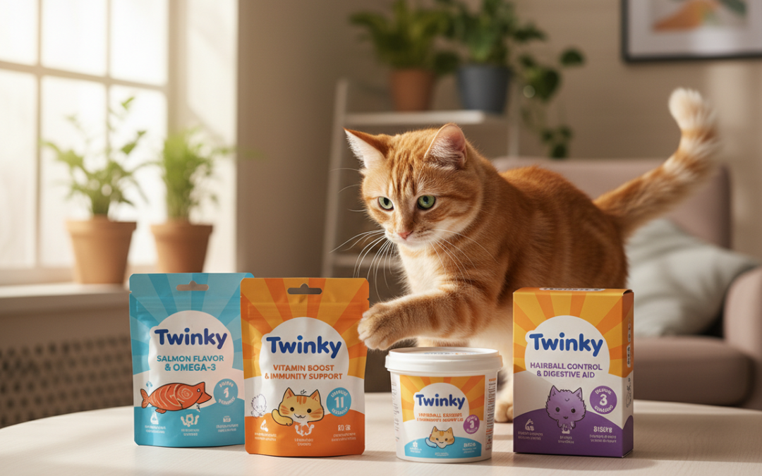 Narudžba Twinky vitamina – koja varijanta je prava za tvoju mačku?