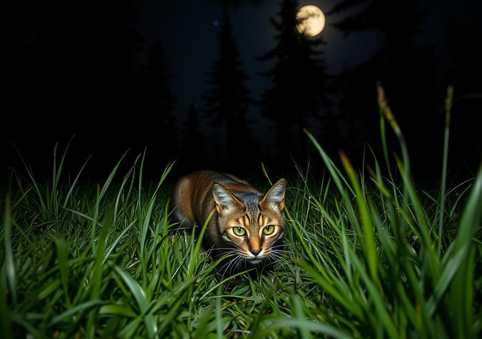 Noćni lov mačke – Sve što trebaš znati o tome!
