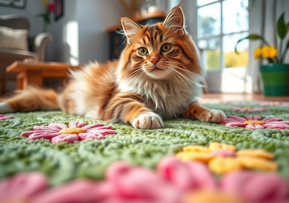 Mačka i novi proljetni tepih – na što obratiti pažnju?