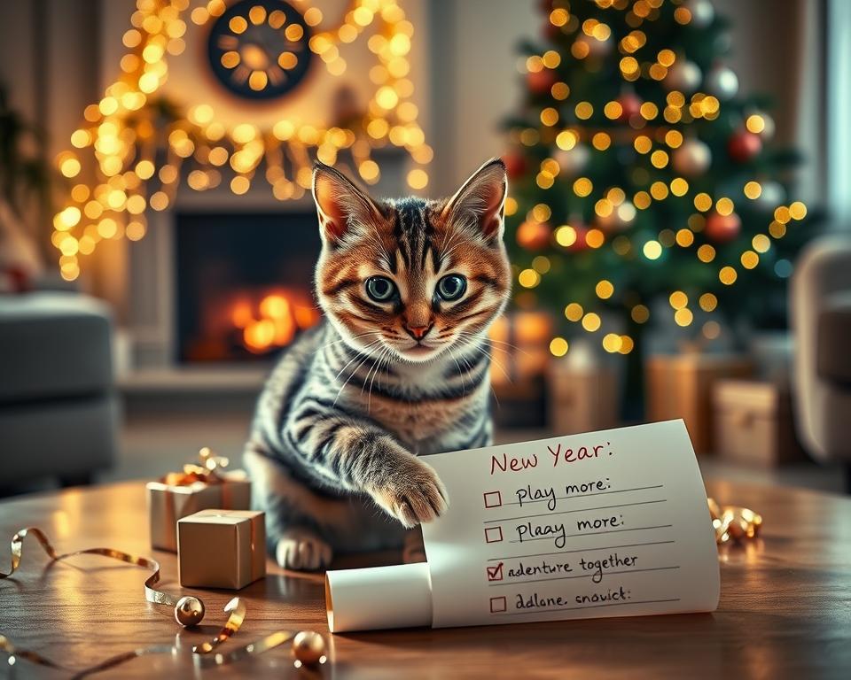 novogodisnje-odluke-za-macku novogodišnje odluke za mačku