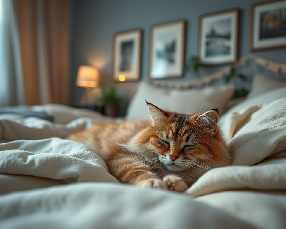 održavanje rutine spavanja mačke