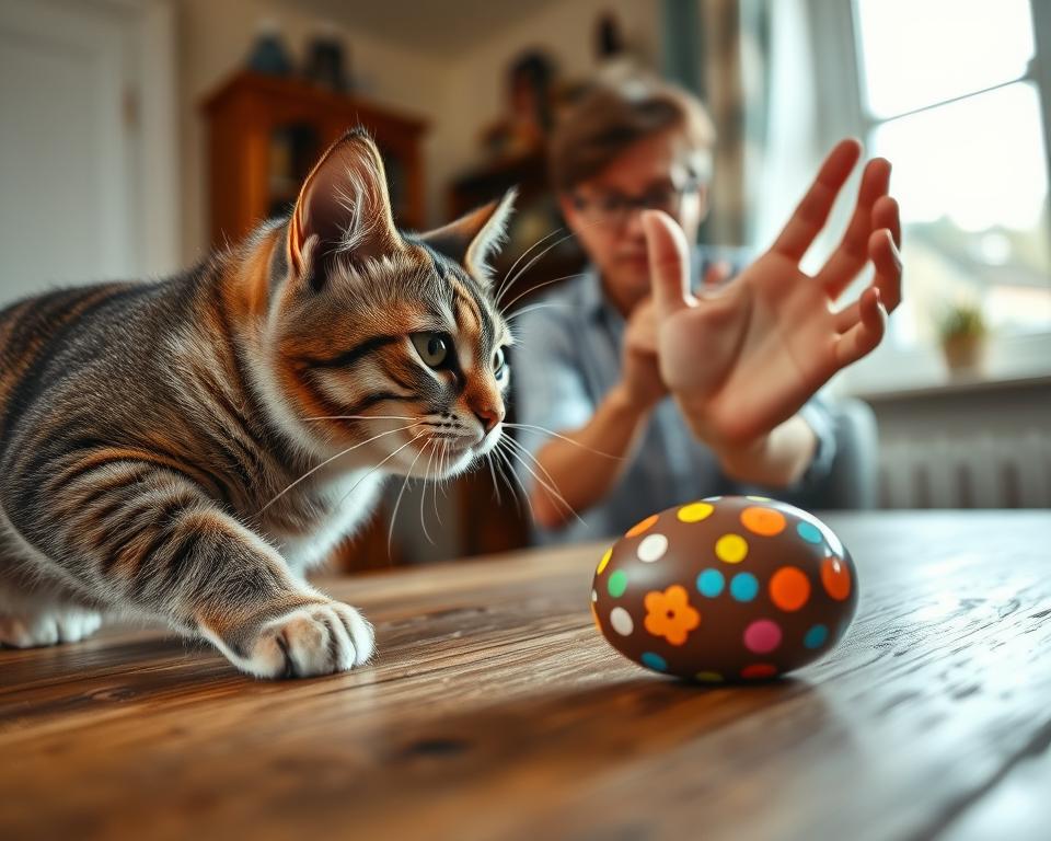 opasnost čokoladnih jaja za mačku