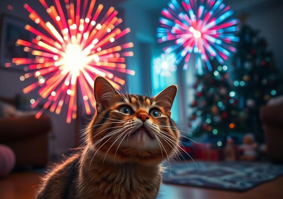 Mačka i prskalice – što NIKAKO ne raditi tijekom blagdana