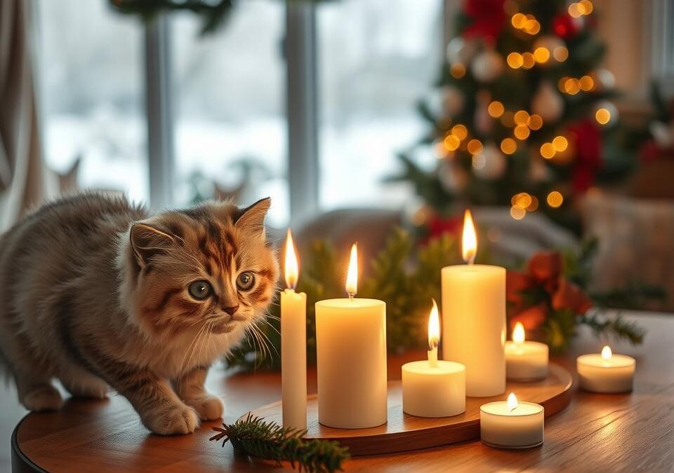 Mačke i svijeće – popis blagdanskih opasnosti