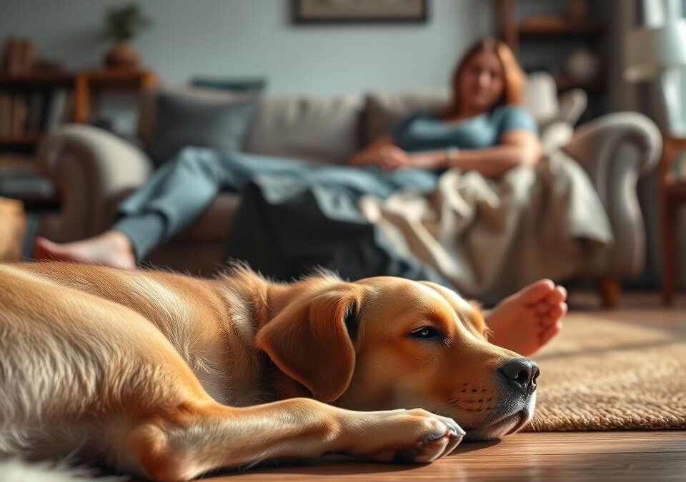 Bliskost koja donosi sreću – zašto tvoj pas voli ležati kraj tvojih nogu?
