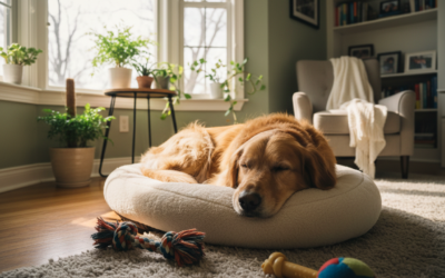 Potreba psa za snom – što mu omogućuje dobar odmor?
