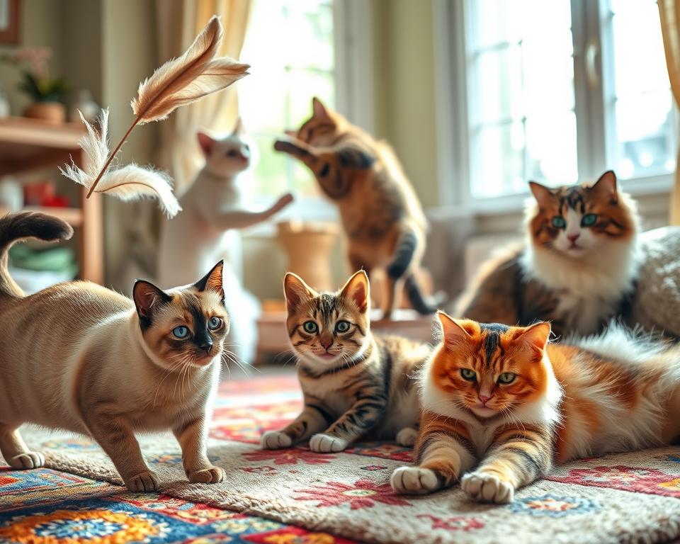 potreba za kretanjem mačke prema pasmini