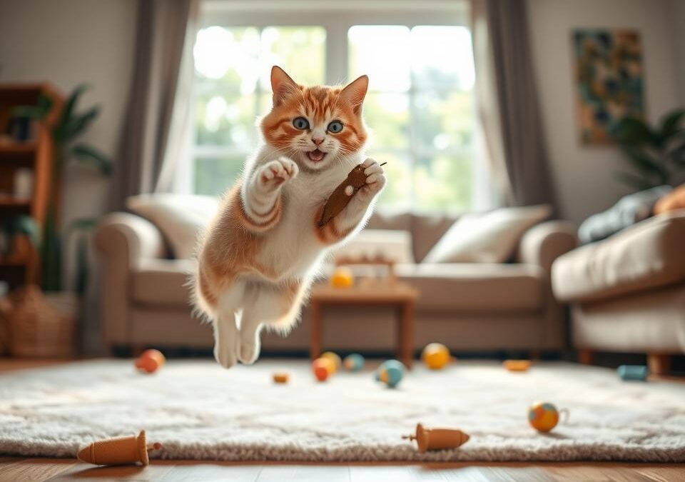 Povećanje tjelesne aktivnosti mačke – Sve što trebaš znati o tome!