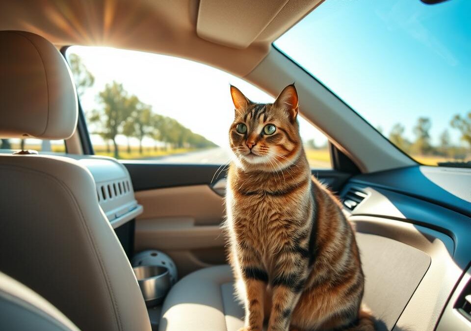 Pravila putovanja s mačkom automobilom – Sve što trebaš znati o tome!