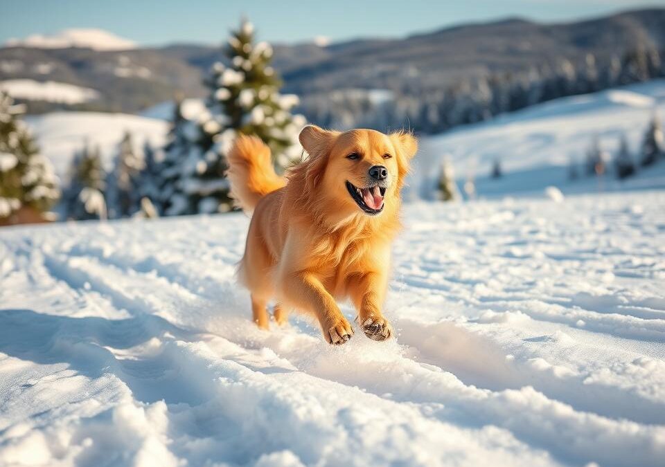 Prednosti igre psa na snijegu – Sve što trebaš znati o tome!