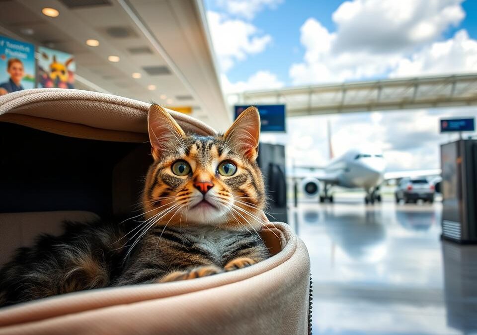 Prijevoz mačke avionom – Sve što trebaš znati o tome!